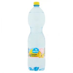 Aquaria Citrom ízű ízesített ásványvíz 1,5l