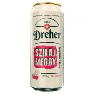 Dreher Szilaj Meggy világos sör 4% 0,5 l