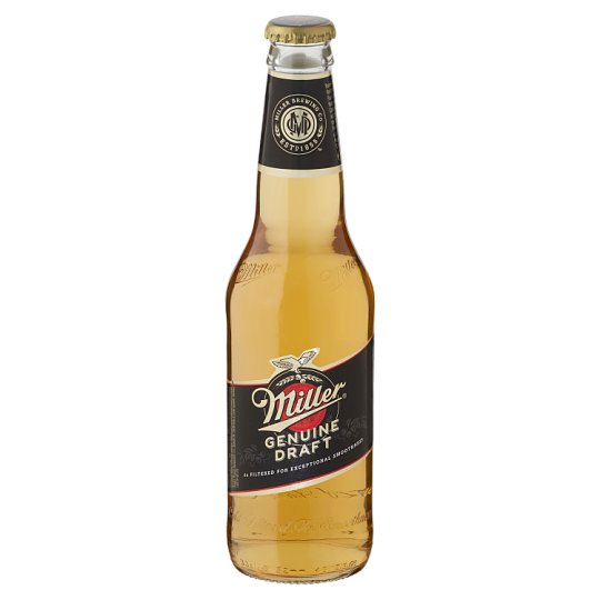 Miller Genuine Draft világos sör 4,7% 330 ml