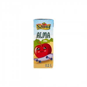 Szobi szűrt almaital cukorral és édesítőszerekkel 12% 0,2 l