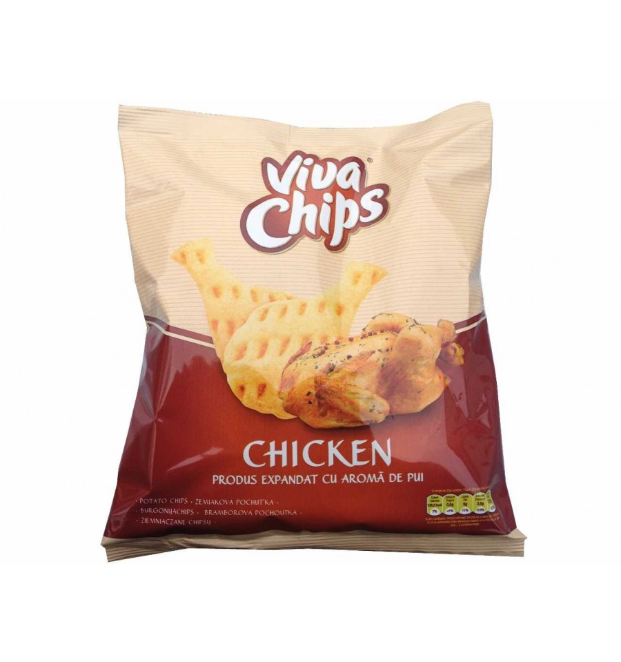 Viva chips Csirkés ízesítésű 50g