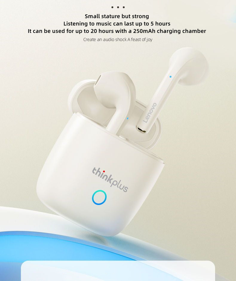 Lenovo ThinkPlus LP50 Bluetooth 5.0 Vezeték Nélküli Fülhallgató Töltőtokkal