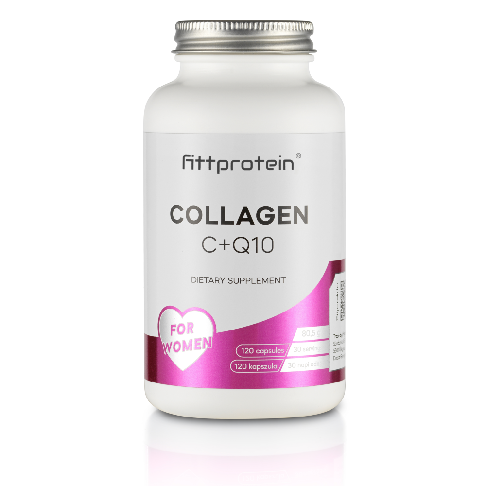 Fittprotein Collagen C+Q10 – 120 kapszula