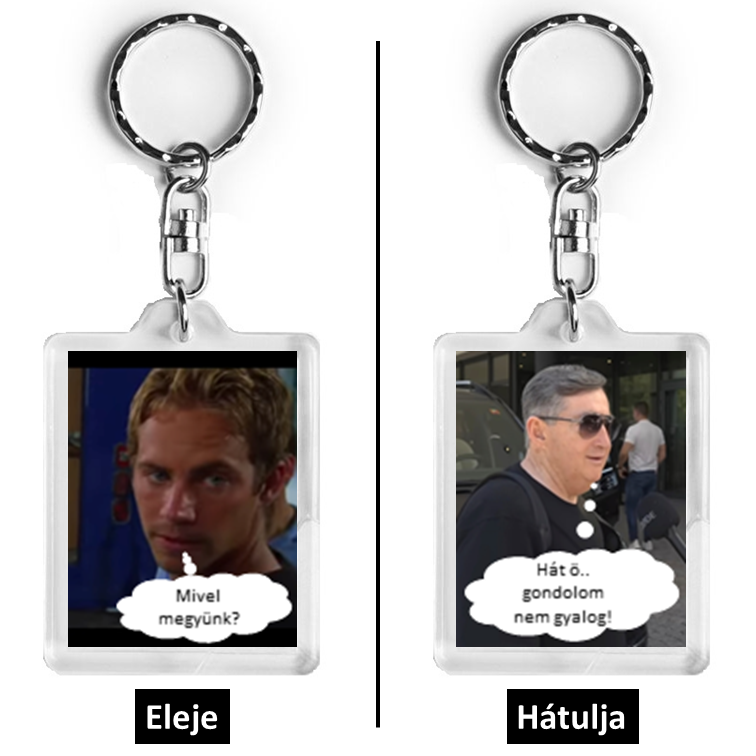Mivel megyünk? Lölő kulcstartó 1