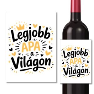 Legjobb Apa Boros címke