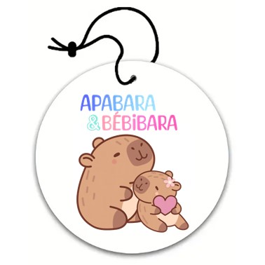 Apabara lányos autós illatosító 9cm
