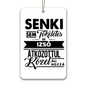 Izsó közel áll hozzá Autós illatosító 7,5x10cm