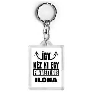 Így néz ki Ilona kulcstartó