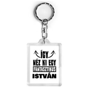Így néz ki István kulcstartó
