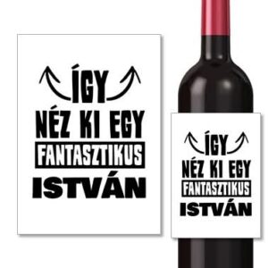 Így néz ki István Boros címke