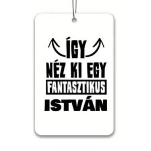 Így néz ki István illatosító 7,5x10cm