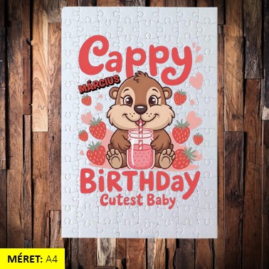 Cappy március birthday puzzle