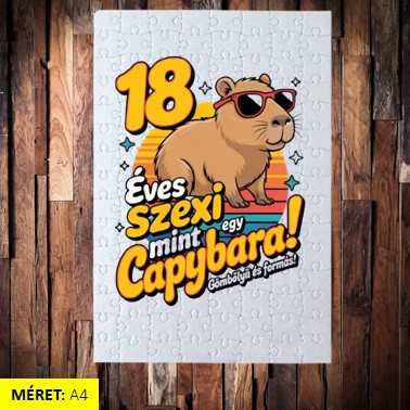 18 éves szexi mint egy capybara puzzle