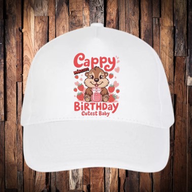 Cappy március birthday baseball sapka