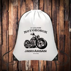 A legjobb motorosok januárban születnek tornazsák