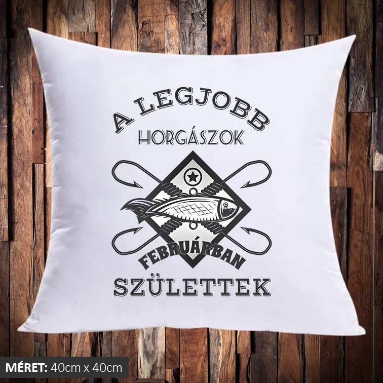 A legjobb horgászok februárban születtek párna