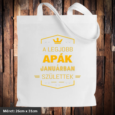 A legjobb apák januárban születtek táska