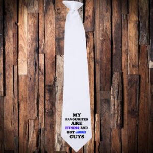A kedvenceim a fitnessz és a jó januári születésű pasik nyakkendő