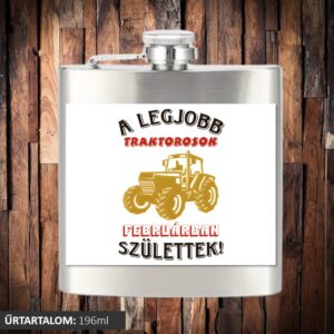 A legjobb traktorosok februárban születtek lapos üveg