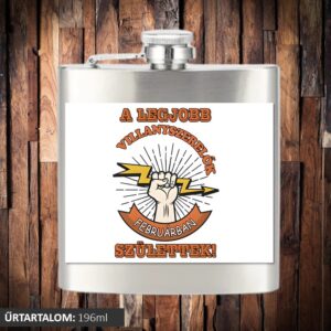 A legjobb villanyszerelők februárban születtek lapos üveg