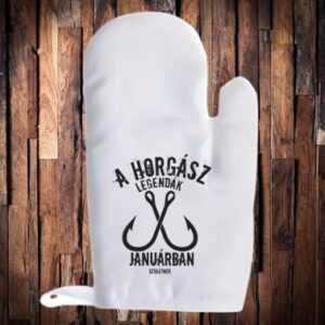 A horgász legendák januárban születtek edény fogó kesztyü