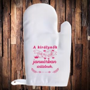 A királynők januárban születnek edényfogó kesztyű