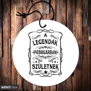 A legendák februárban születnek illatosító kör