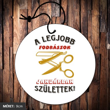 A legjobb fodrászok januárban születtek illatosító kör
