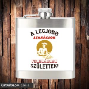 A legjobb szakácsok februárban születtek lapos üveg