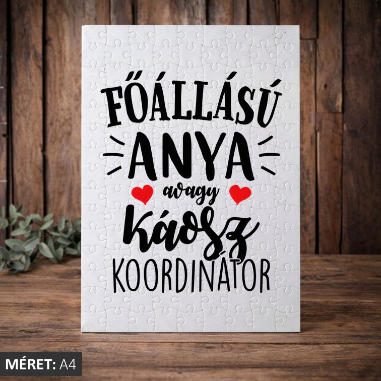Főállású anya avagy káosz koordinátor puzzle