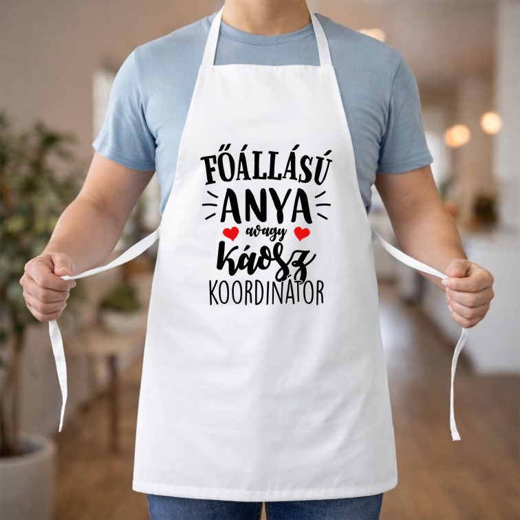 Főállású anya avagy káosz koordinátor kötény