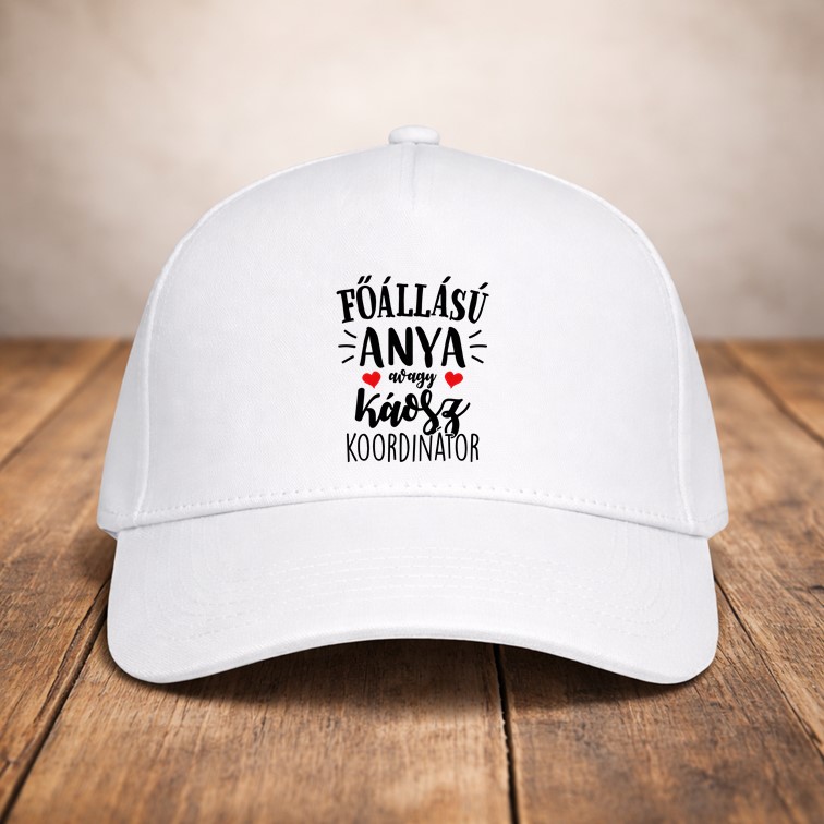 Főállású anya avagy káosz koordinátor baseball sapka