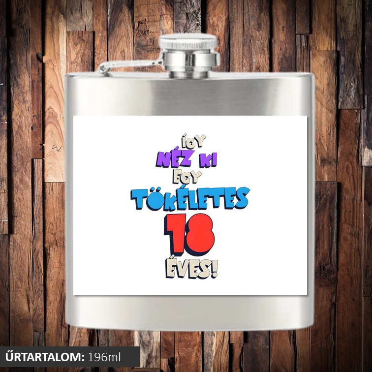 így néz ki egy tökéletes 18 éves lapos üveg