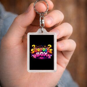 Surprise Box kulcstartó
