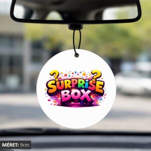 Surprise Box Autós illatosító 9cm átmérőlyű