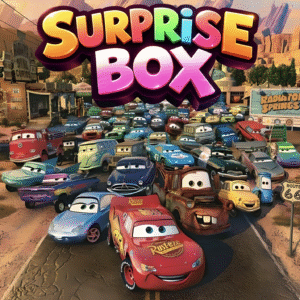 Surprise Box Autó figurás