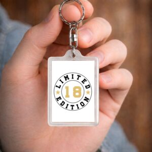 Limited Edition 18 kulcstartó