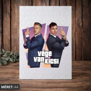 Vége van kicsi puzzle