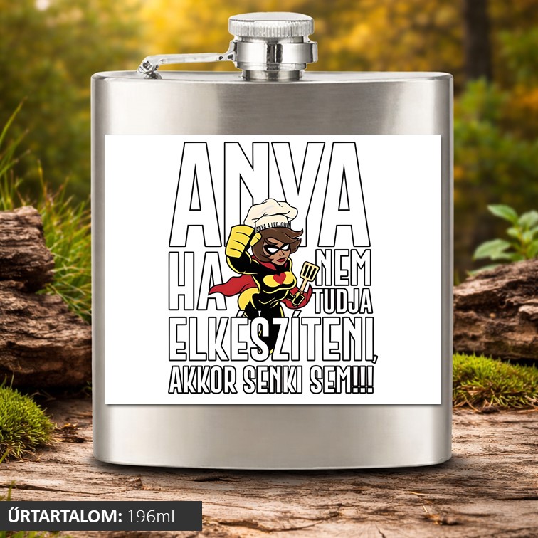 Anya ha nem tudja elkészíteni lapos üveg