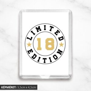 Limited Edition 18 hűtőmágnes