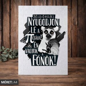 Mindenki nyugodjon le itt én vagyok a főnök puzzle