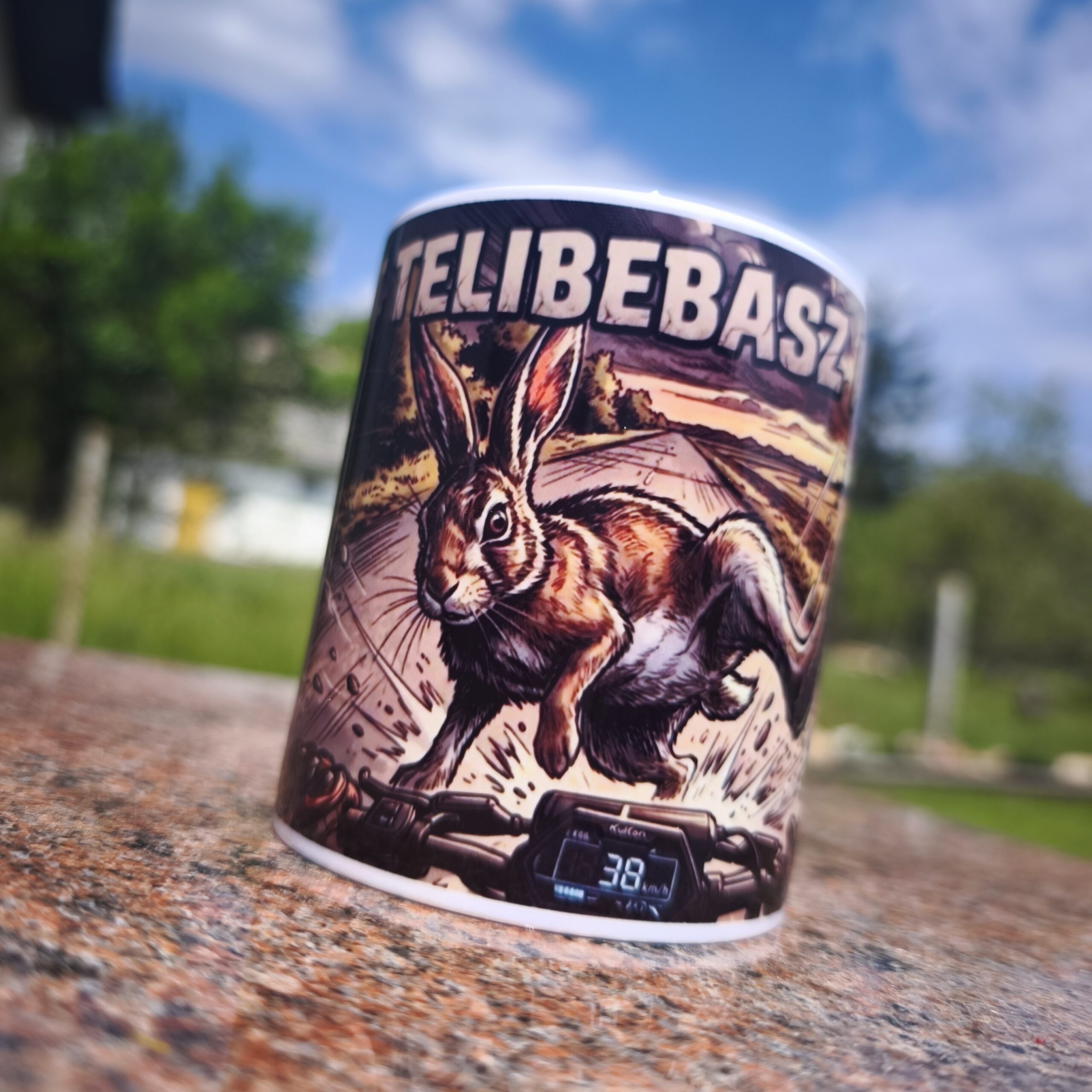 Hát telibebasz a nyúl bögre