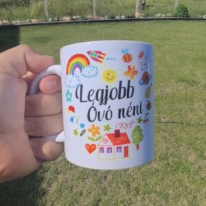 Legjobb óvó néni bögre