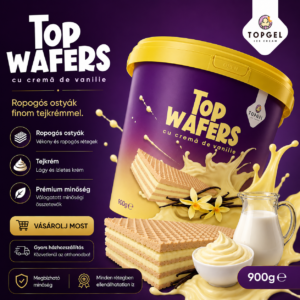 TOP WAFERS – Vaníliakrémes ostya