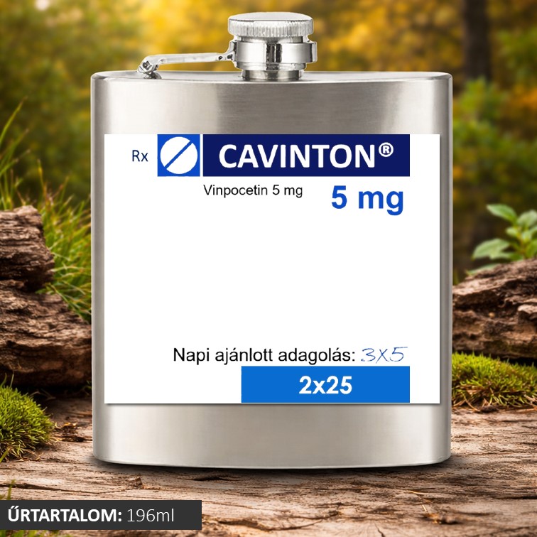 Cavinton lapos üveg