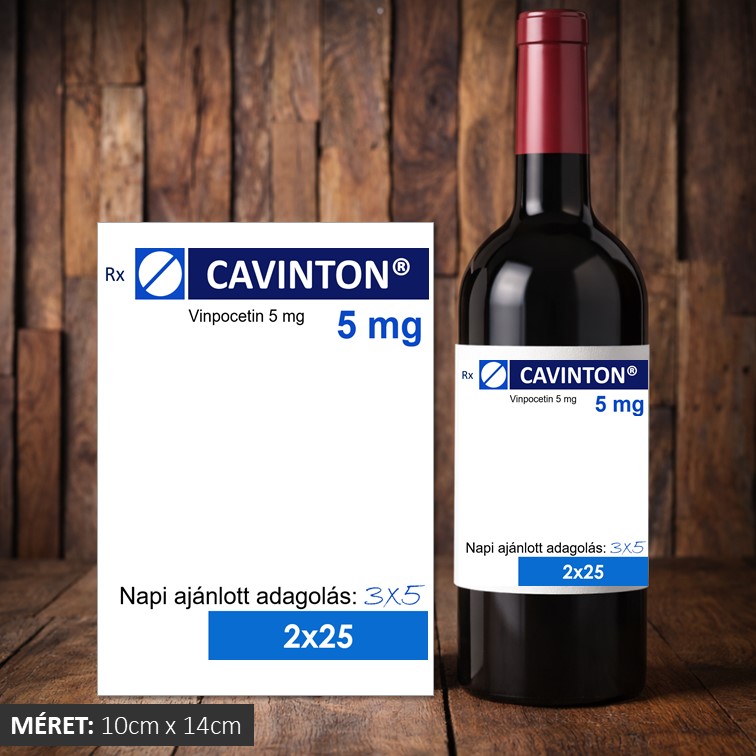 Cavinton boros címke