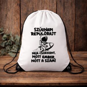 Szülinapi repülőrajt tornazsák