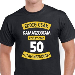 Eddig csak kamaszodtam 50 póló