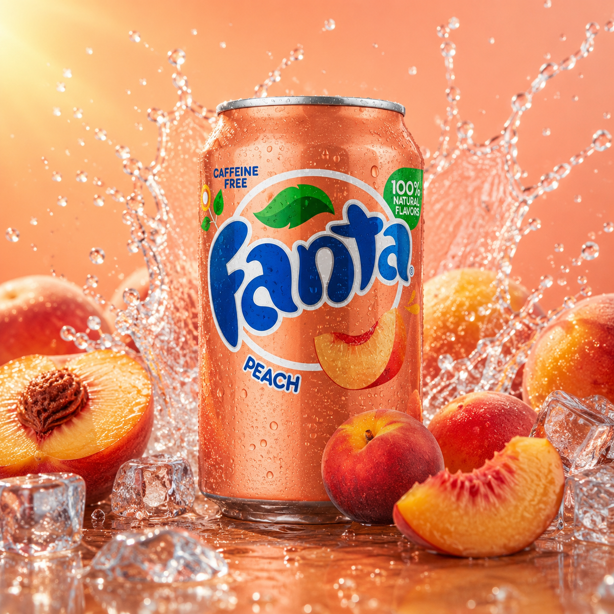 Fanta Peach 355ml USA Fanta Őszibarack