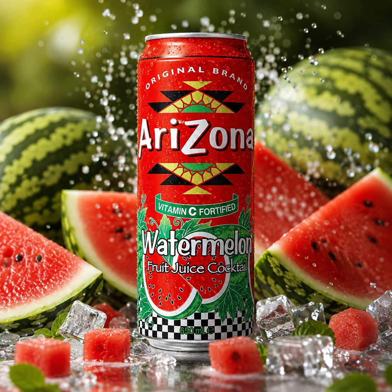 Arizona Watermelon Görögdinnyés Ízű Üdítőital 650ml
